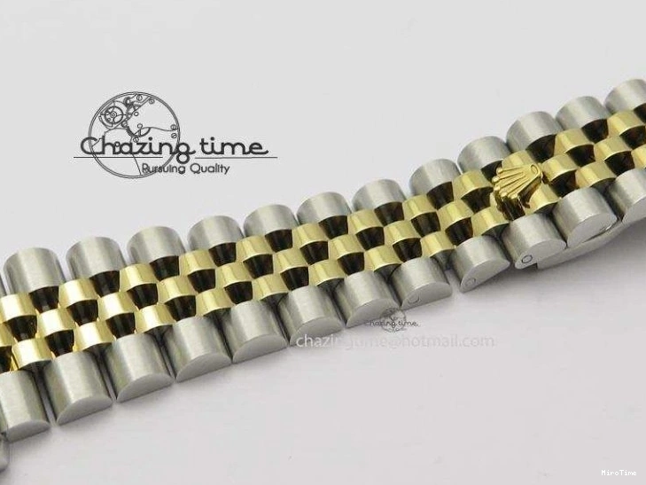 MiroTime 1219 HighPerformance DateJust 116234 BP Best Edition SS YG Gold Dial Diamond Markers On SS Bracelet A2824 V 3940